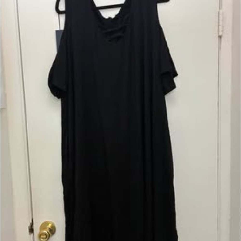 Elegant Black Women's Dress